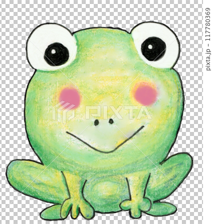 小さなカエルも鳴くんです。ケロっ 小さなカエルも鳴くんです。ケロっ 117780369