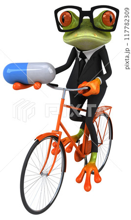 Fun frog 117782309