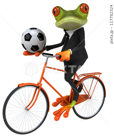 Fun frog 117782324