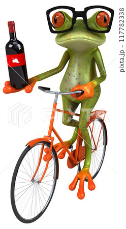 Fun frog 117782338