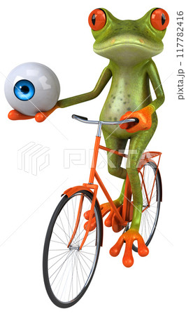 Fun frog 117782416