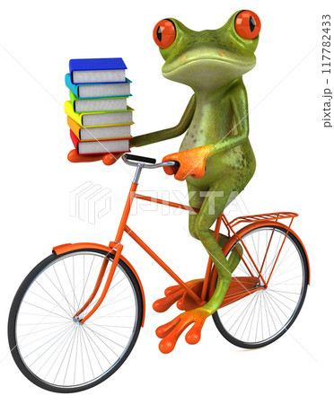 Fun frog 117782433