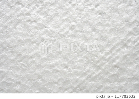 White polystyrene foam texture background White polystyrene foam texture background 117782632