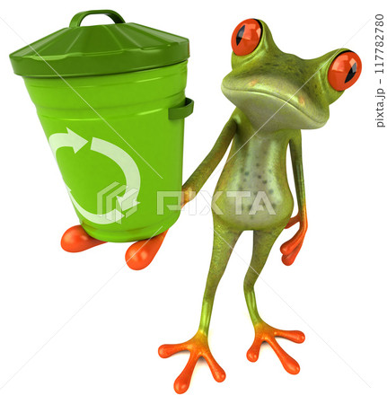 Fun frog 117782780
