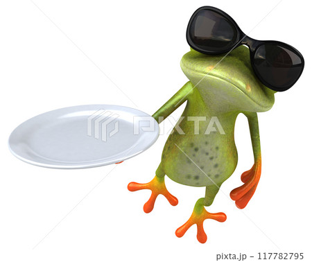 Fun frog 117782795