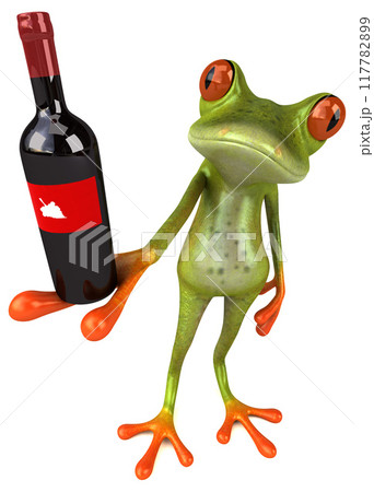 Fun frog 117782899
