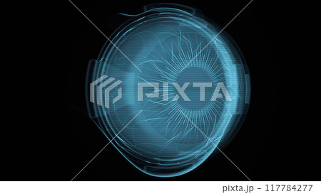 3D anatomical model of an Eye 3D anatomical model of an Eye 117784277