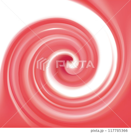 Abstract vector spiral background crimson colour 117785366