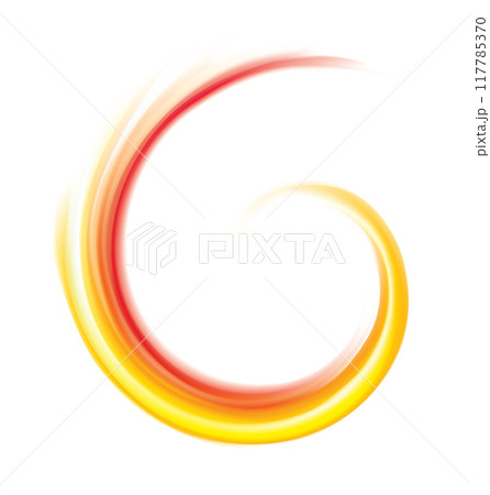 Vector abstract background. Frame of curl fluid surface 117785370