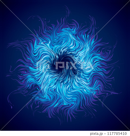 Abstract background. Explosion. Vector drawing Abstract background. Explosion. Vector drawing 117785410