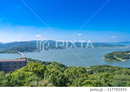 舘山寺にある大草山展望台から見た風景(静岡県) 117785933