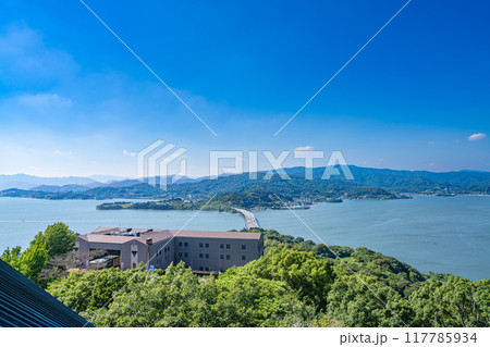 舘山寺にある大草山展望台から見た風景(静岡県) 117785934