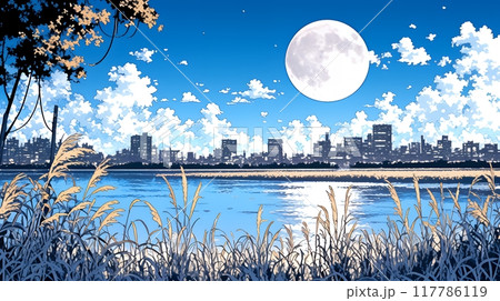 仲秋の名月：月見