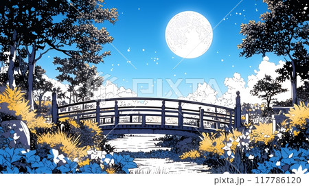 仲秋の名月：月見