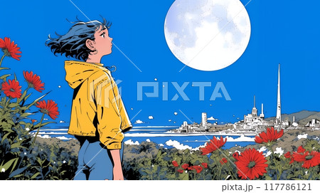 仲秋の名月：月見