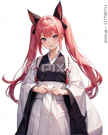 Vtuber_アニメキャラ_和装（1） 117786711