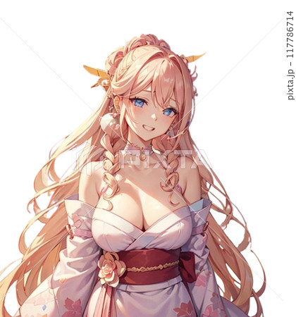 Vtuber_アニメキャラ_和装（2） 117786714