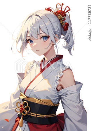 Vtuber_アニメキャラ_和装（5） 117786725