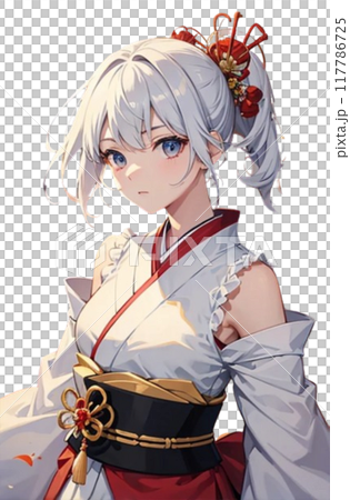 Vtuber_アニメキャラ_和装（5） 117786725