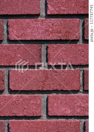 Red brick wall background. High definition Red brick wall background. High definition 117787745