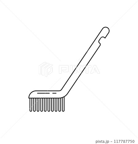 toilet brush icon 117787750