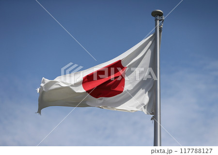たなびく日の丸の旗 たなびく日の丸の旗 117788127