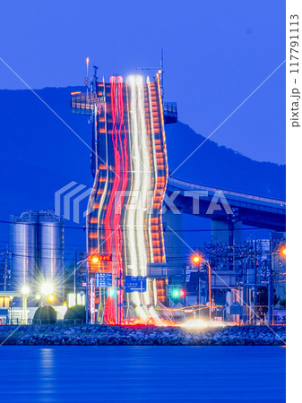 江島大橋（ベタ踏み坂）の夜景 117791113