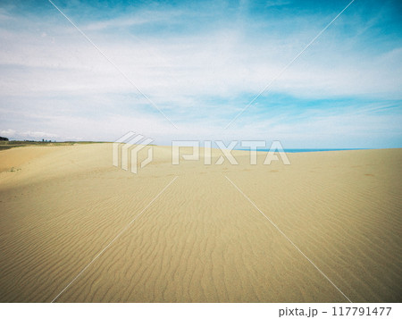 鳥取砂丘の風景 117791477