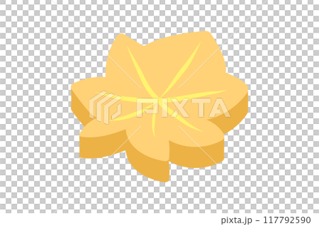 もみじの練り切りのイラスト もみじの練り切りのイラスト 117792590