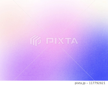 青や紫のカラフルなグラデーションが綺麗な背景イラスト 117792821