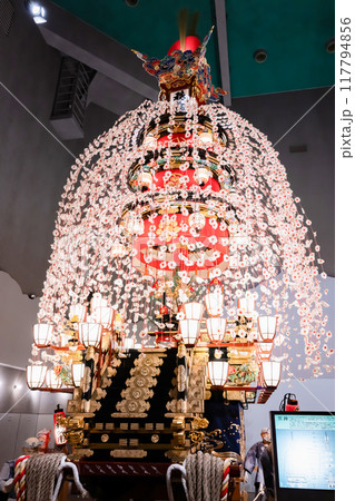 埼玉県秩父市　秩父まつり会館の山車 117794856