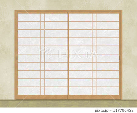 障子水彩画2 117796458