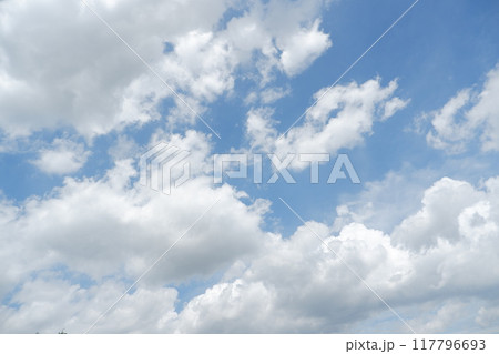 blue sky with cloud. natural background with copy space. blue sky with cloud. natural background with copy space. 117796693