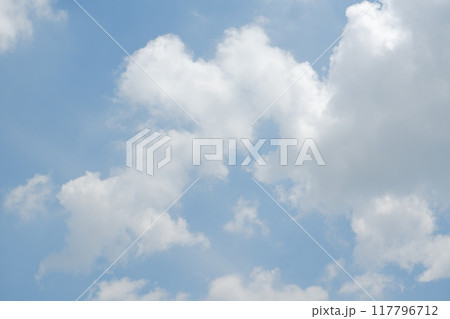 blue sky with cloud. natural background with copy space. blue sky with cloud. natural background with copy space. 117796712