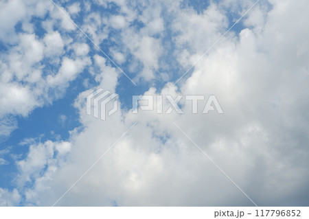 blue sky with cloud. natural background with copy space. blue sky with cloud. natural background with copy space. 117796852