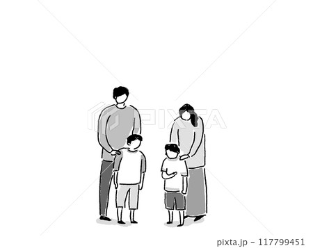 家族（親子、父親、母親、子供） 117799451