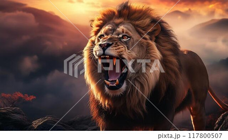 吠えるライオン 吠えるライオン 117800507