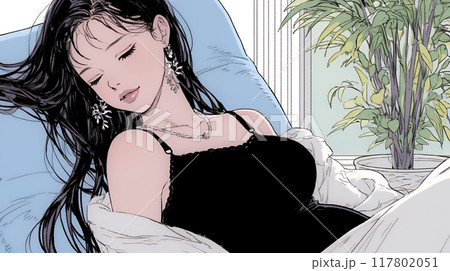 妊娠している若い女性