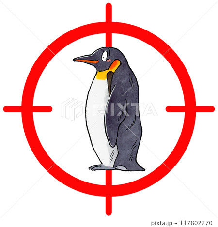 コウテイペンギンターゲットマーク 117802270