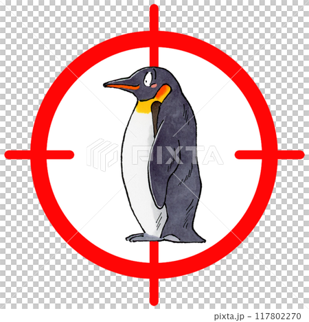 コウテイペンギンターゲットマーク 117802270