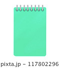 リングノートの手描きイラスト リングノートの手描きイラスト 117802296