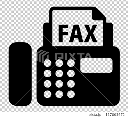 Fax icon Fax icon 117803672
