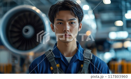 特定技能で航空機整備を行うベトナム人の航空整備士 117803960