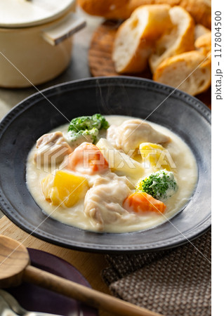 White cream stew. White cream stew. 117804500