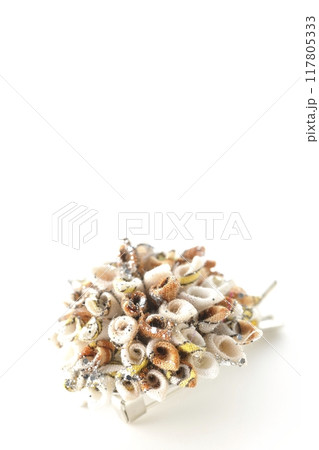 手作りのブローチ 117805333