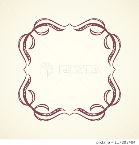 Vignette. Vector drawing Vignette. Vector drawing 117805404