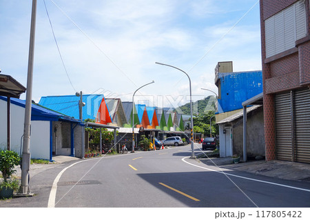 【台湾/台東県】大武郷・大武彩虹村の風景 【台湾/台東県】大武郷・大武彩虹村の風景 117805422