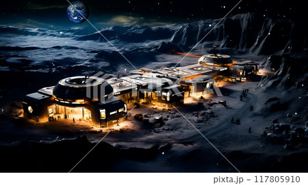 月面基地：精緻CG