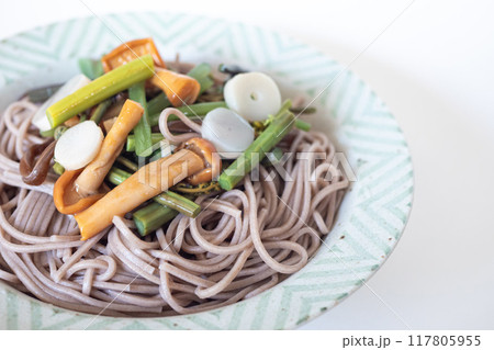 冷やし山菜そば 117805955