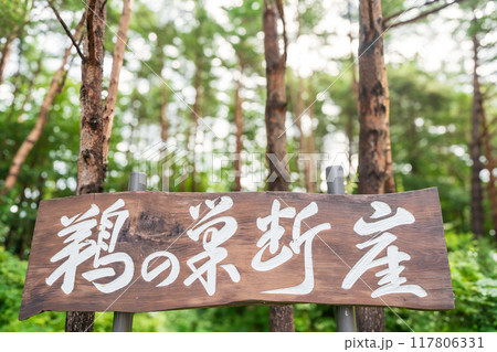 「岩手県」鵜の巣断崖展望台への入口 「岩手県」鵜の巣断崖展望台への入口 117806331